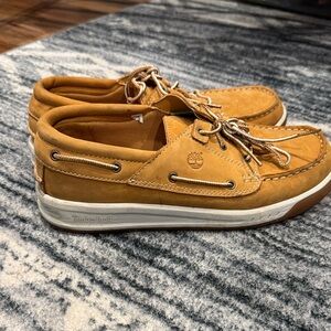 Timberland Men's Light Brown Boat Shoes